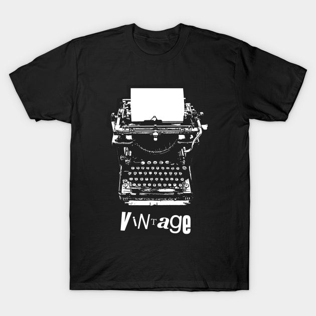 vintage typewriter T-Shirt by nrlhidayat